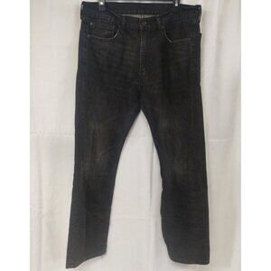 Levi's 505 Men's Black Pants/Jeans/Straight Leg 36x30 SKU3801